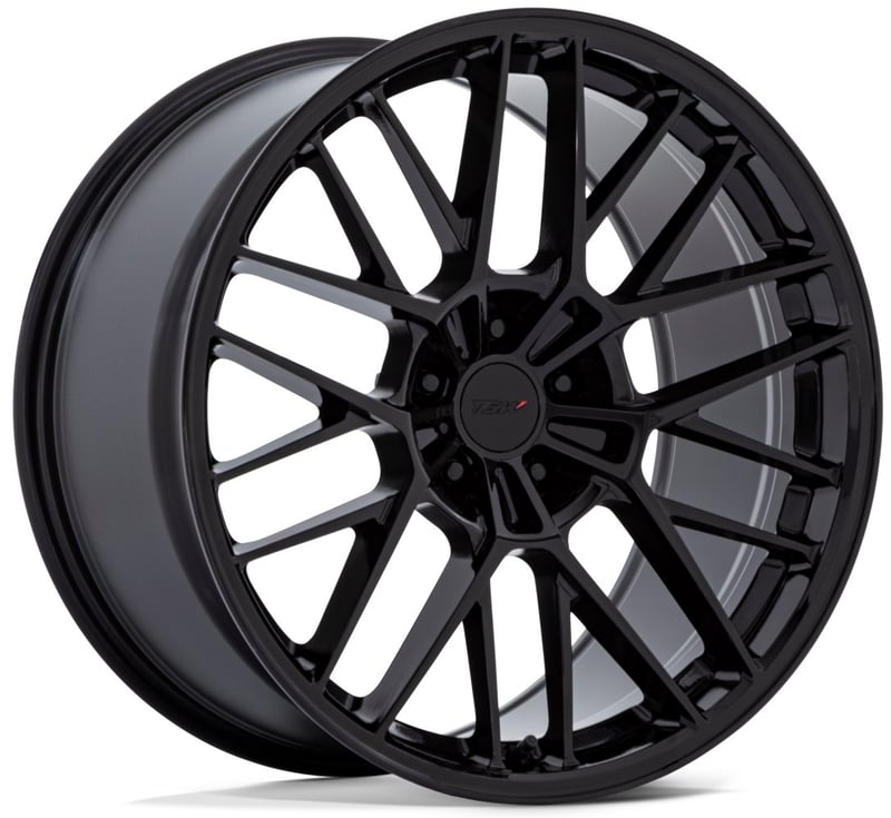 22x10.5 tsw tw001 daytona gloss black (flow formed) 5x115 15mm