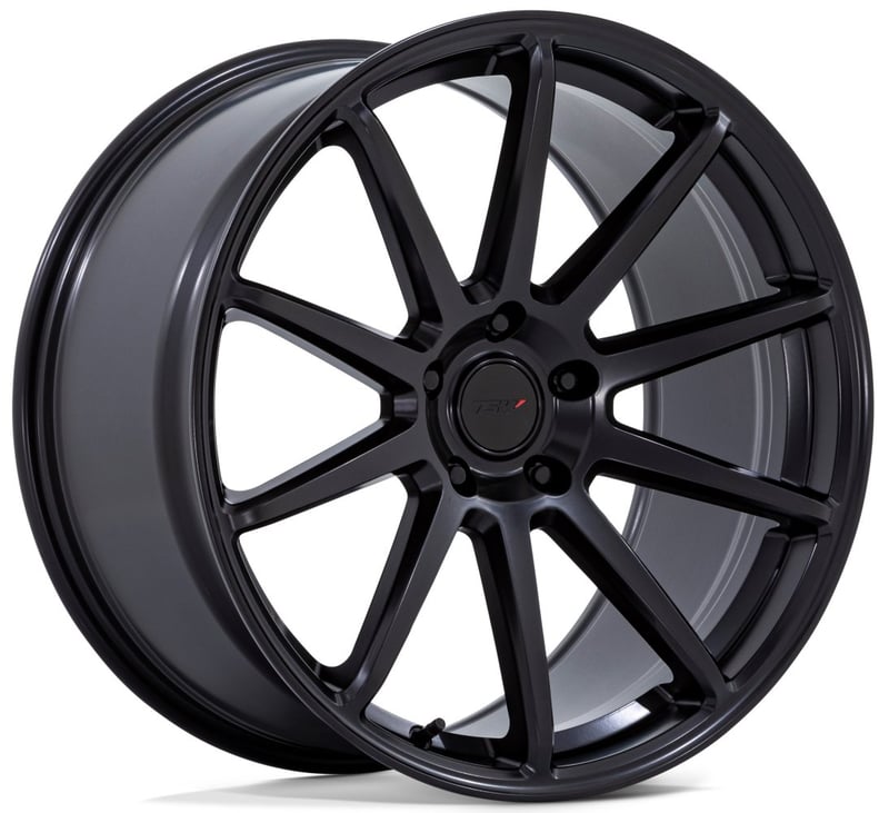 19x8.5 tsw tw004 canard matt black (flow formed) 5x120 25mm