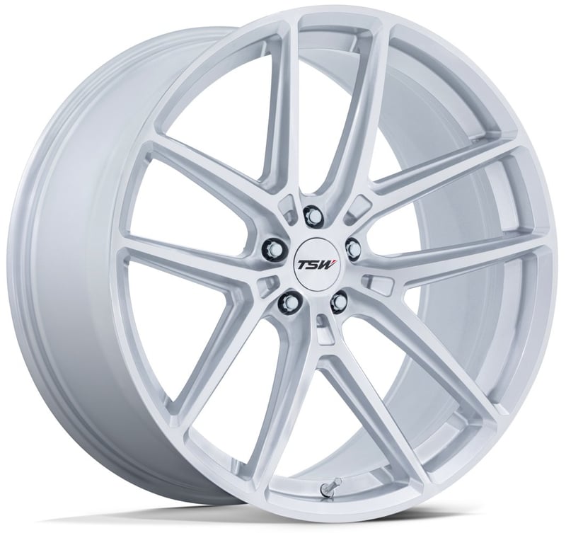 TSW TW006 Imola Gloss Silver Machined
