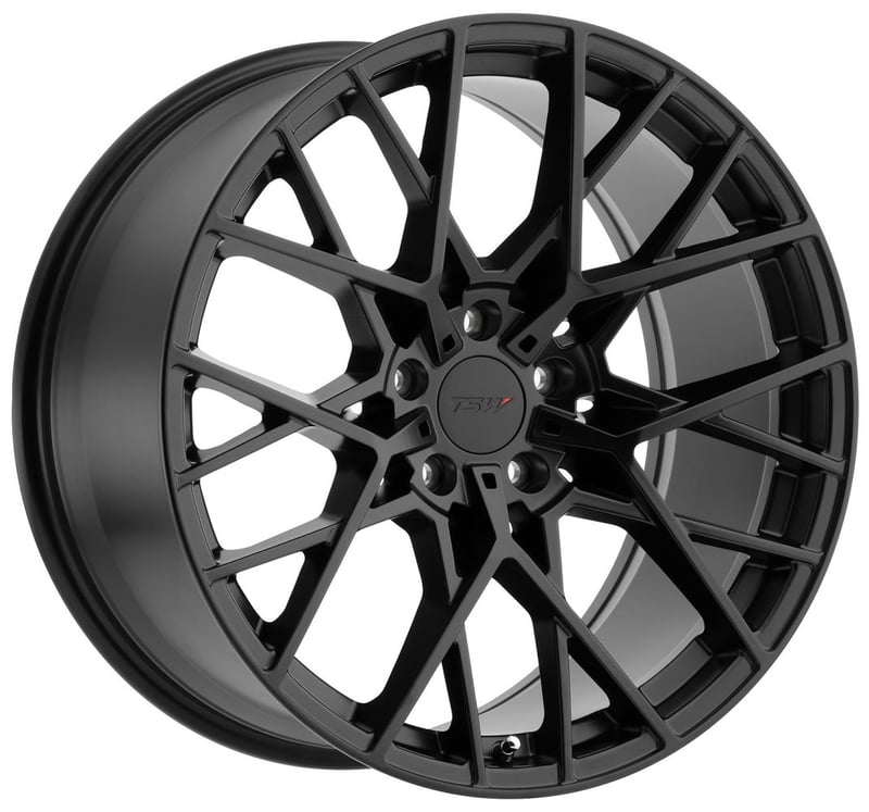 20x8.5 tsw sebring matte black 5x112 20mm