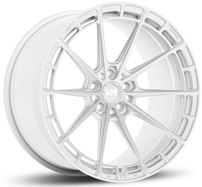 21x12 variant aure gloss white (full forged) (super deep concave) (custom)