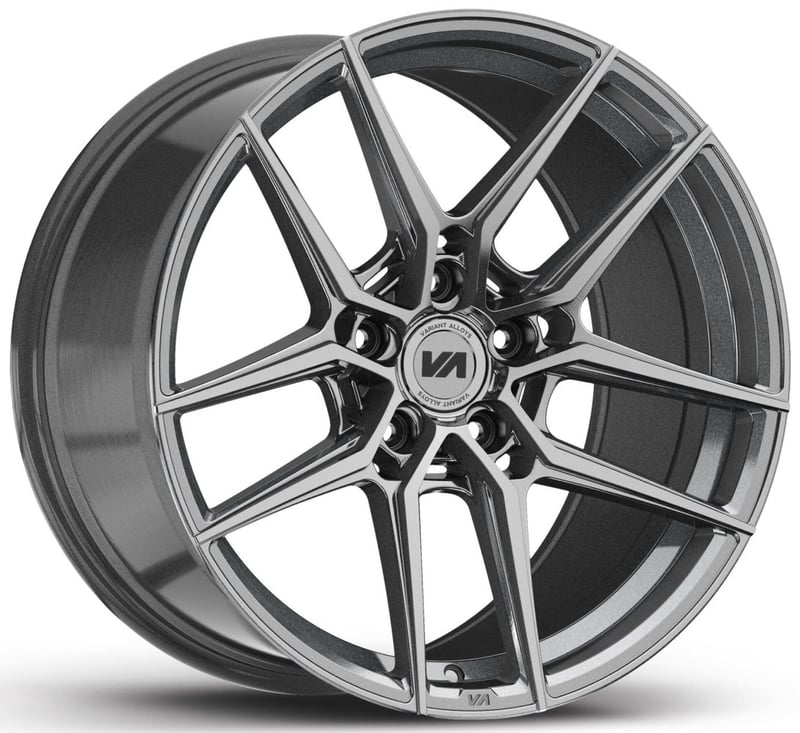 (huge savings) 19x11 variant helium gloss gunmetal (cold forged) (custom)
