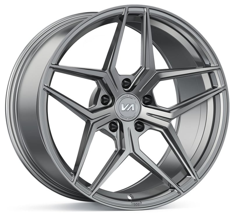 (huge savings) 20x9 variant xenon satin gunmetal (cold forged) (custom)