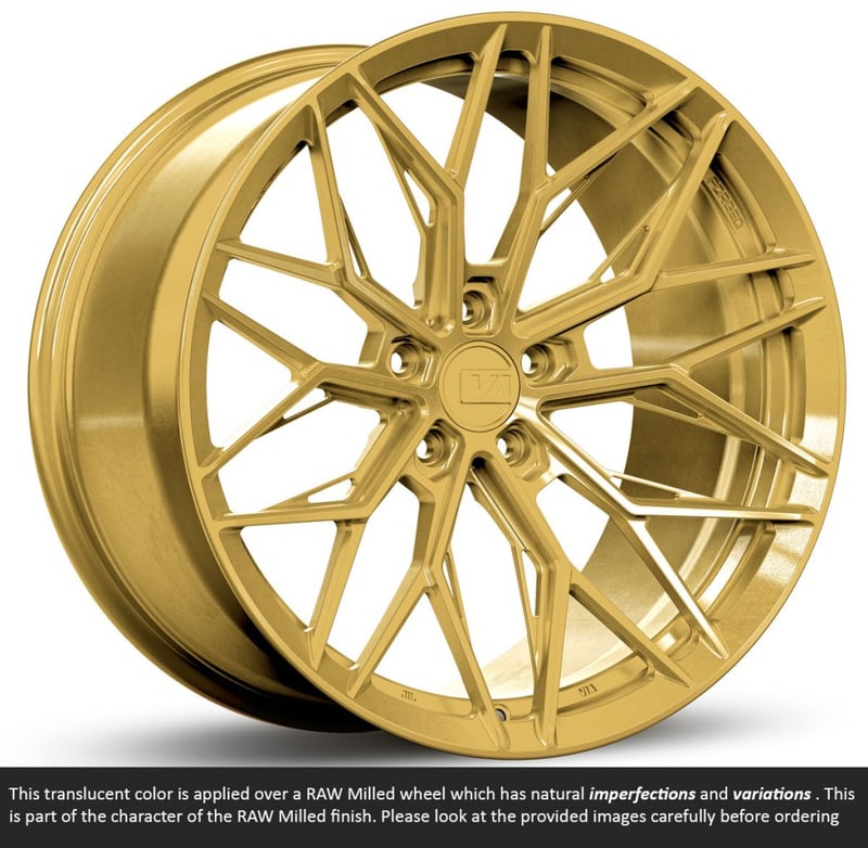 21x12 variant maxim raw spun gold (full forged) (super deep concave) (custom)