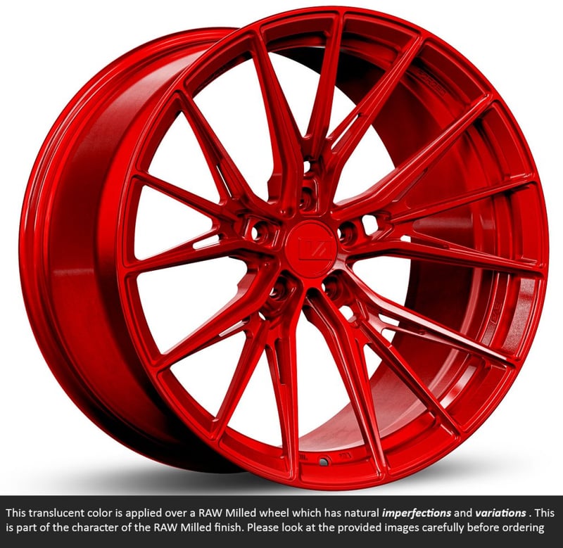 19x8.5 variant rian raw blood red (full forged) (custom)