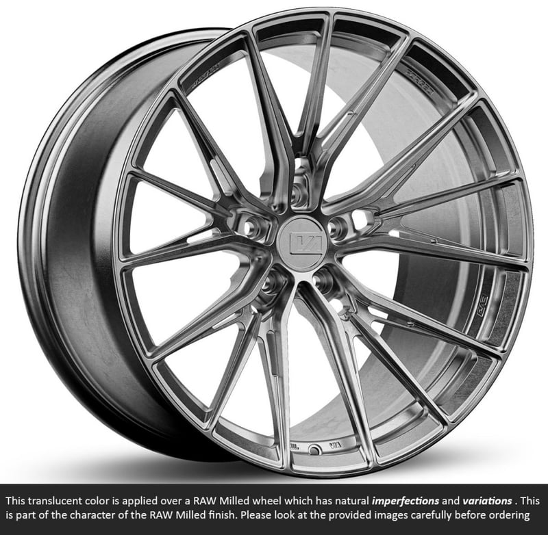 20x11 variant rian raw titanium (full forged) (deep concave) (custom)