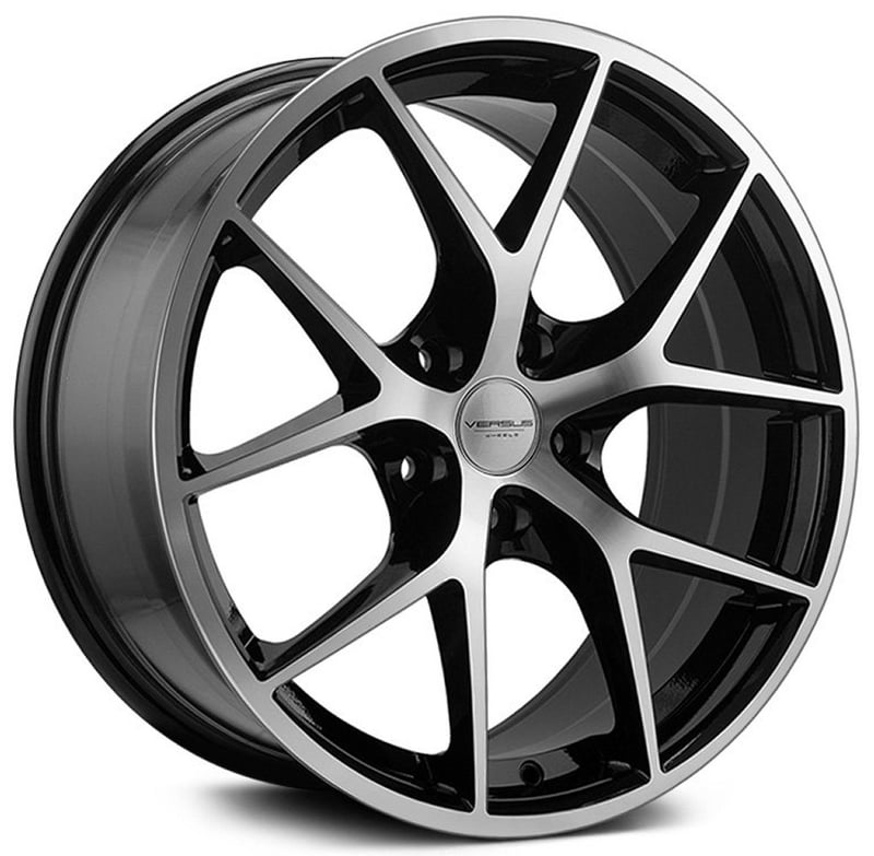 Versus VS263 Gloss Black w/ Machined Face