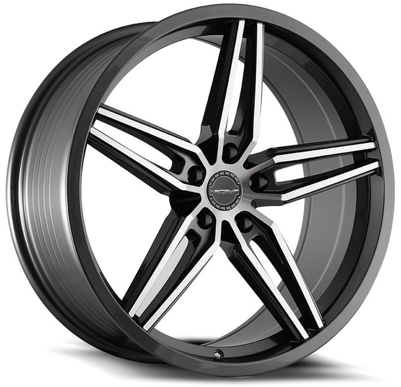 18x8.5 versus vs44 graphite machined 5x4.5/114.3 35mm