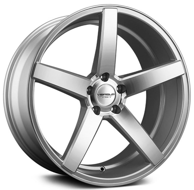 18x8.5 versus vs541 silver w/ machined face 5x120 35mm