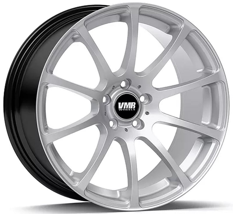 18x8.5 vmr v701 hyper silver 5x120 45mm