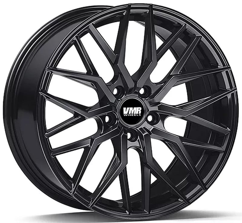 20x9 vmr v802 crystal black (flow formed) 25mm (custom)