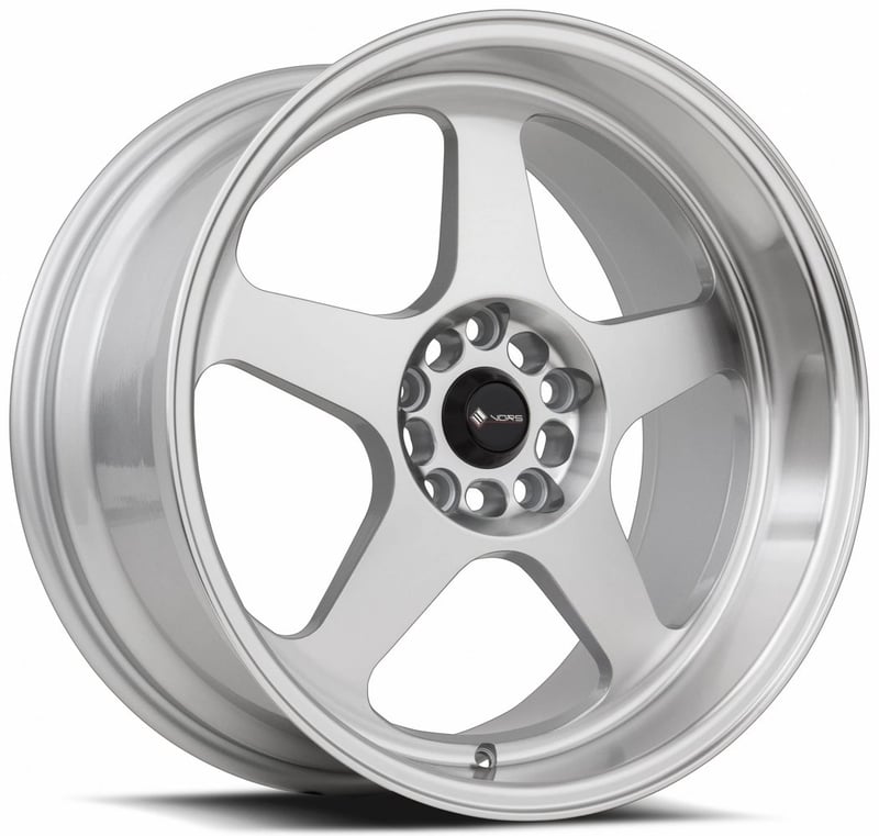 15x7 vors sp1 silver machined 4x100 35mm