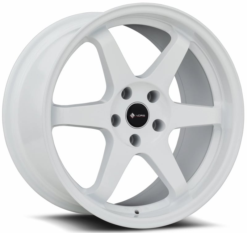 18x8.5 vors tr37 white 5x110 35mm (custom)