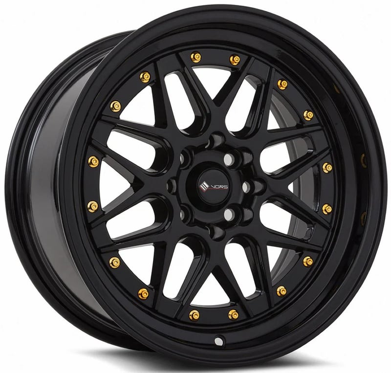15x7 vors vr7 gloss black 4x98 35mm (custom)