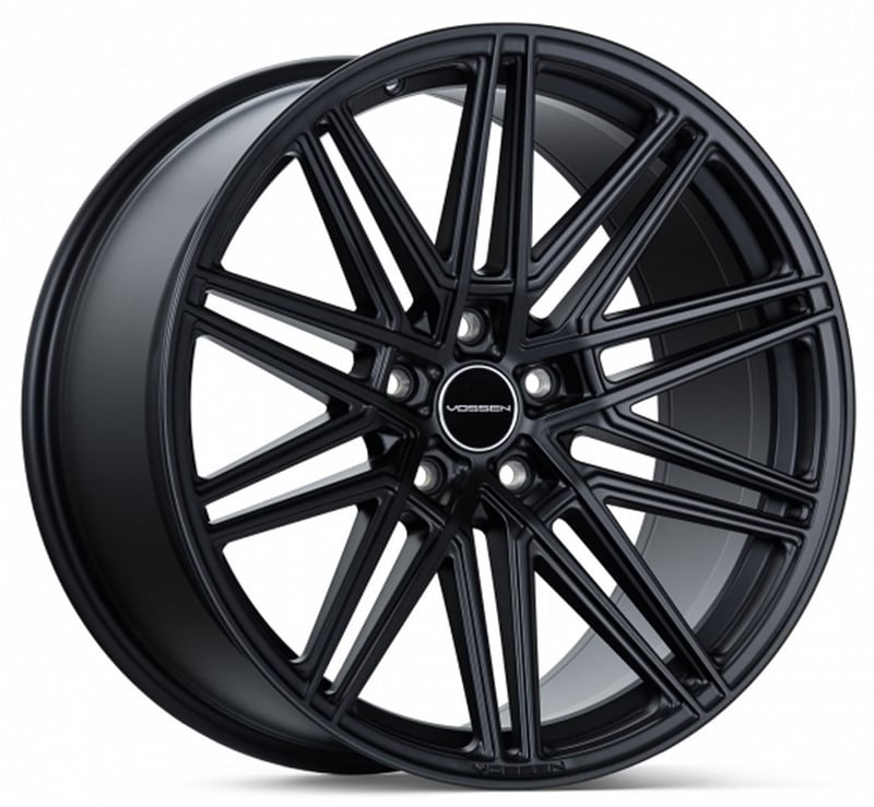 20x10.5 vossen cv10 matte black 5x112 30mm