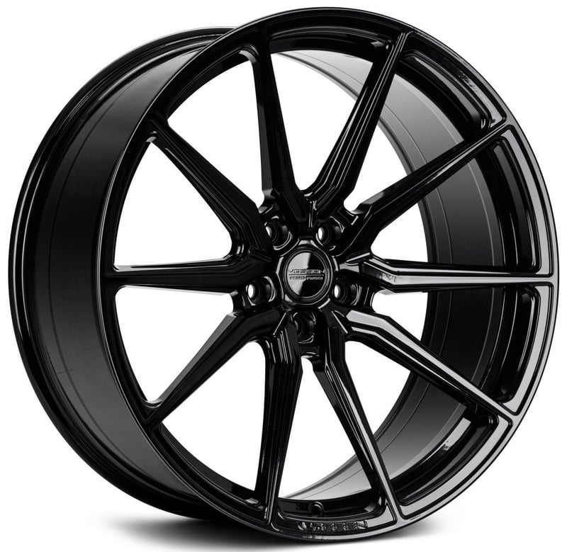 22x10.5 vossen hf-3 gloss black (hybrid forged) 5x130 20mm
