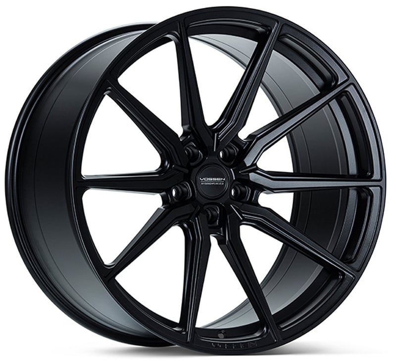 24x10 vossen hf-3 satin black (hybrid forged) 5x150 32mm