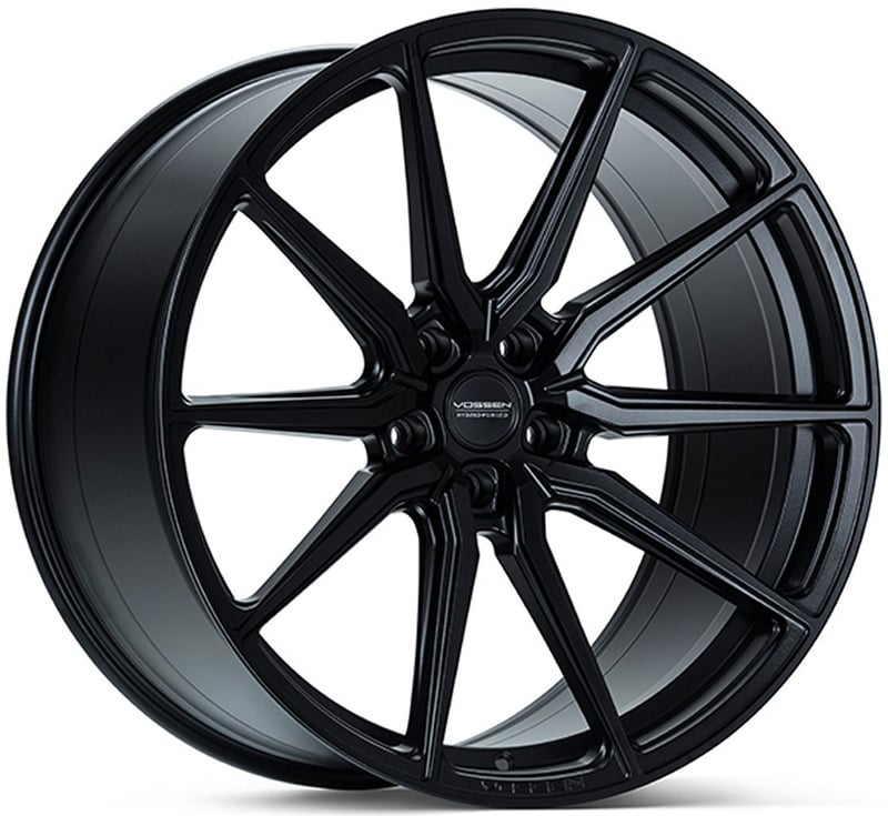 19x8.5 vossen hf-3 satin black (hybrid forged) (custom)