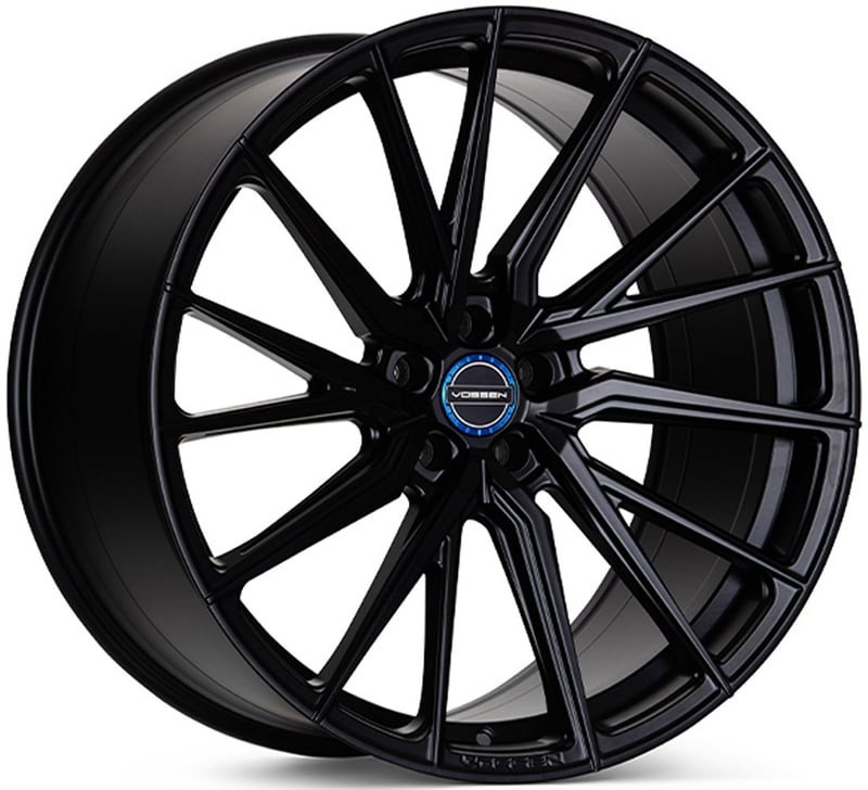 21x9.5 vossen hf-4t satin black (hybrid forged) (true directional) (left) (custom)