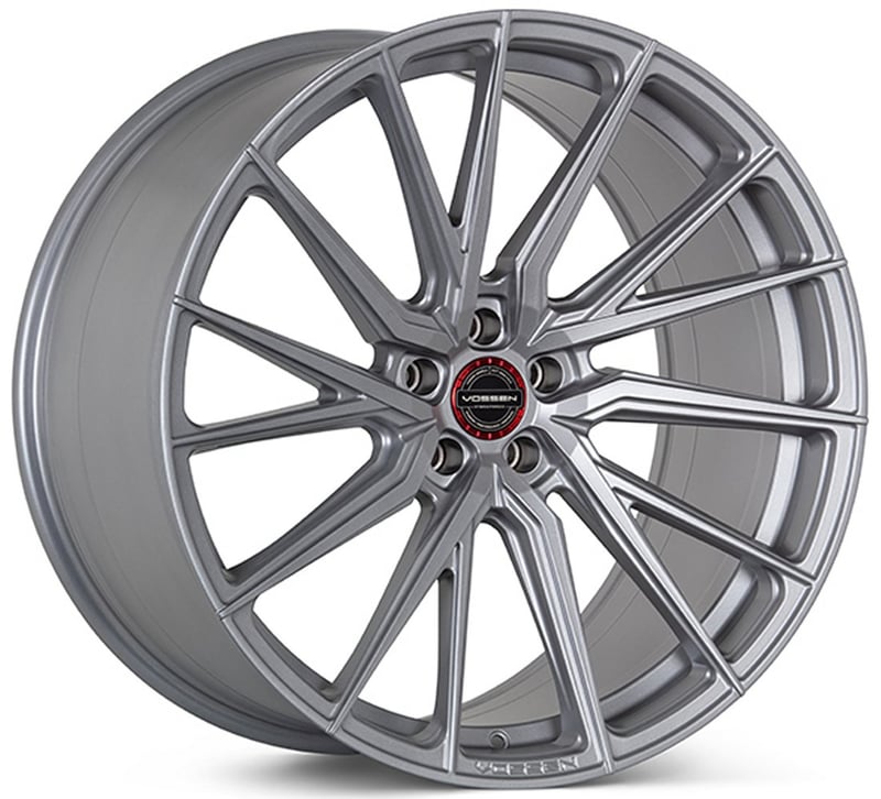 20x9 vossen hf-4t satin silver (hybrid forged) (true directional) (right) (custom)