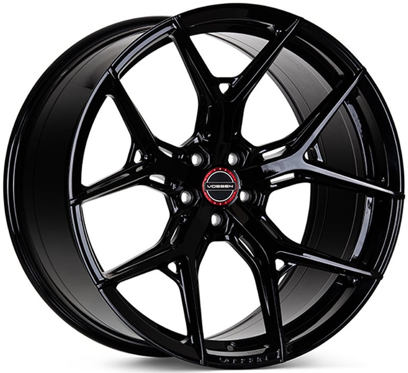 20x9 vossen hf-5 gloss black (hybrid forged) (custom)