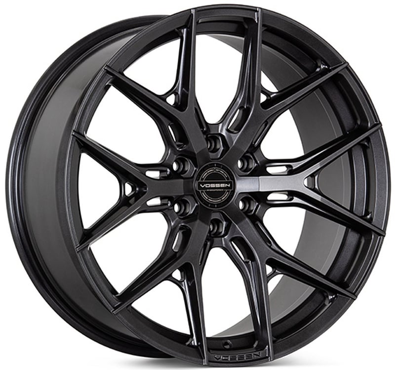 26x10 vossen hf6-4 anthracite (hybrid forged) (deep concave) (custom) 6x135 35mm