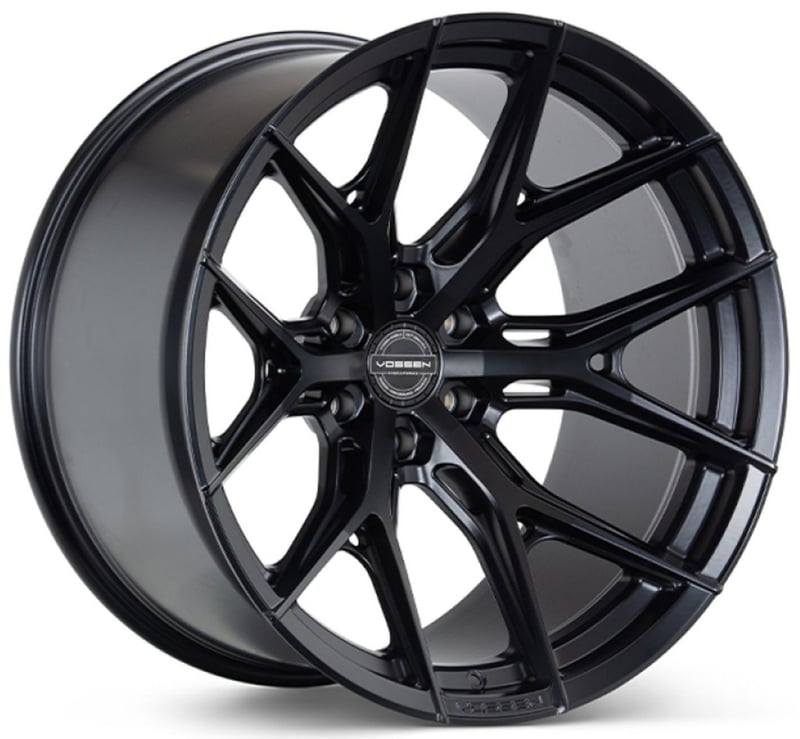 20x10 vossen hf6-4 gloss black (6-lug) (hybrid forged) (super deep concave) 6x5.5/139.7 -18mm