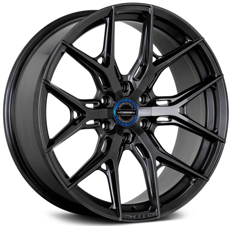 26x10 vossen hf6-4 matte gunmetal (hybrid forged) (deep concave) 6x135 35mm