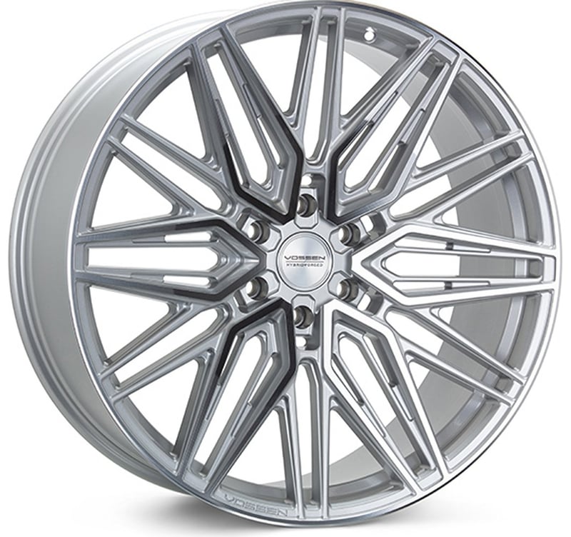 26x10 vossen hf6-5 silver polished (hybrid forged) (deep concave) 6x5.5/139.7 25mm