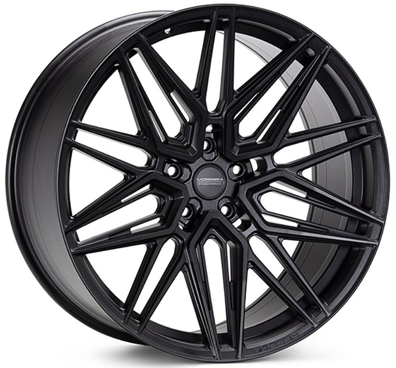 20x9 vossen hf-7 satin black (hybrid forged) (custom)