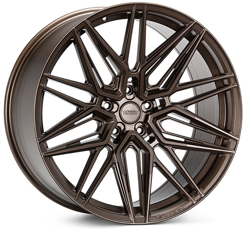 22x11.5 vossen hf-7 satin bronze (hybrid forged) (deep concave