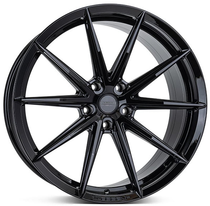 20x9.5 vossen hfx-2 gloss black (5-lug) (custom)