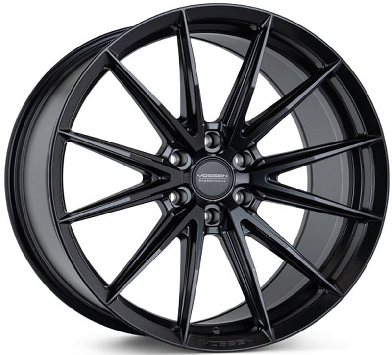 22x9.5 vossen hfx-2 satin black (6-lug) (custom)