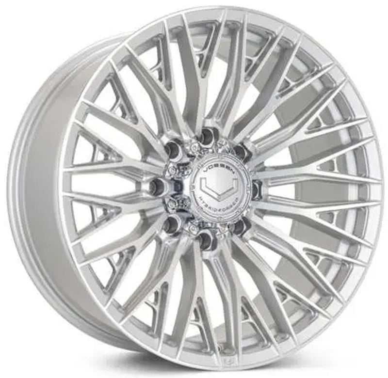 Vossen HFX-6 (8-Lug) Silver Polished