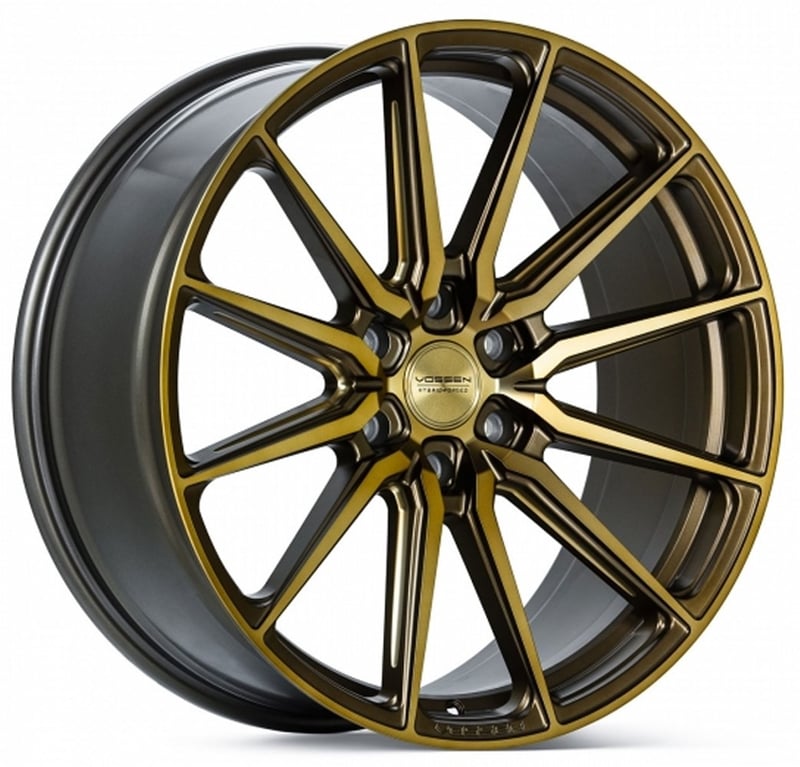 24x10 vossen hf6-1 tinted matte bronze (hybrid forged) (deep concave) 6x135 25mm