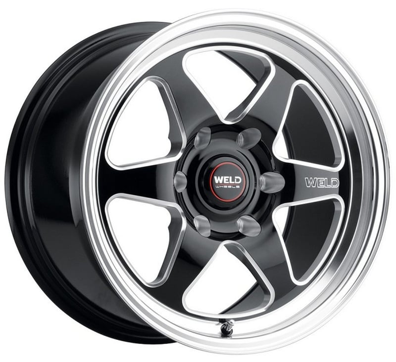 20x11 weld performance ventura 6 s106 gloss black milled machined (rotary formed) 6x5.5/139.7 36mm