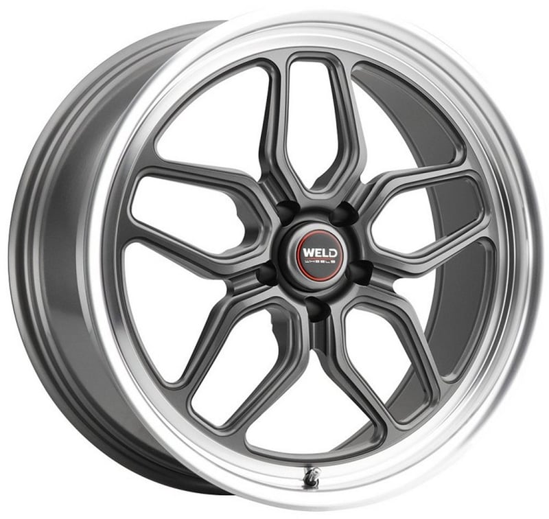 20x10.5 weld performance laguna s108 gloss gunmetal milled machined (rotary formed) 5x4.5/114.3 50mm