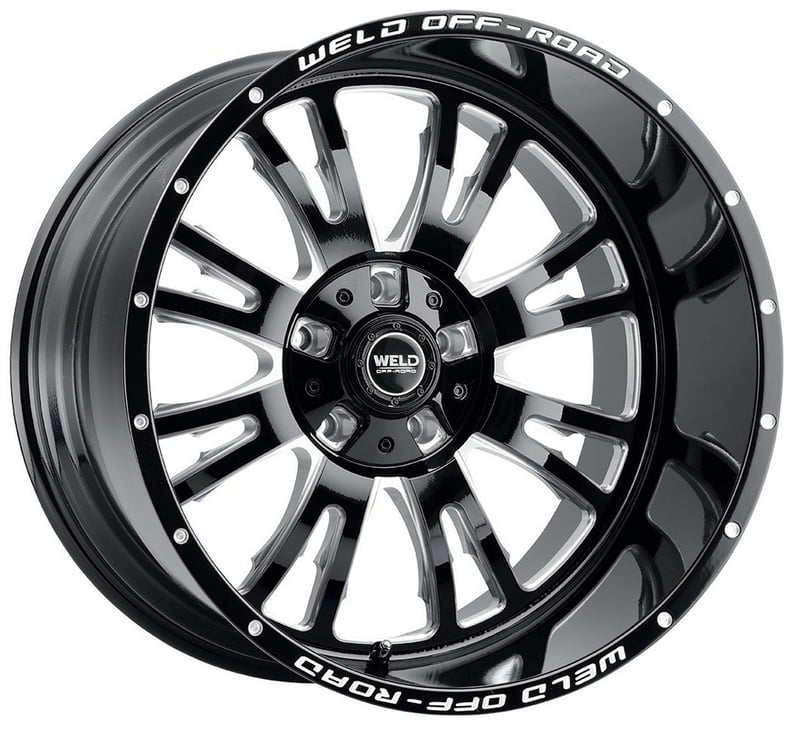 Weld Off-Road Slingblade W158 Gloss Black Milled