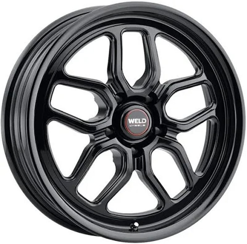 18x5 weld performance laguna drag s158 gloss black (rotary formed) 5x120 -26mm