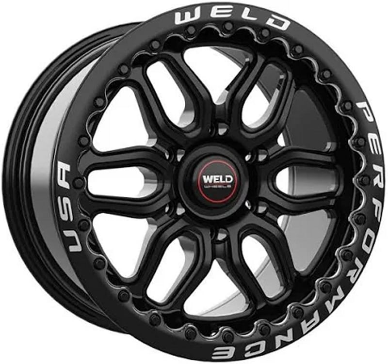 Weld Performance Laguna 6 Drag Beadlock S923 Gloss Black