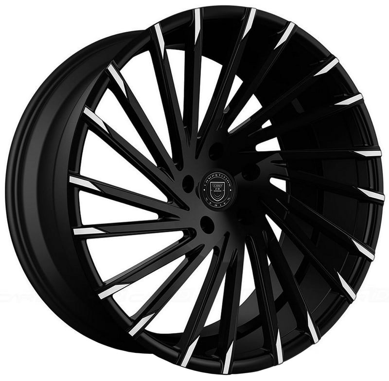 Lexani Wraith Gloss Black w/ Machined Tips