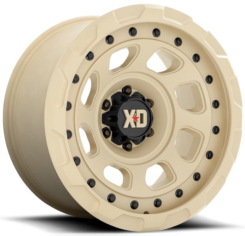 (clearance - no returns) 20x9 xd series xd861 storm sand 6x135 0mm