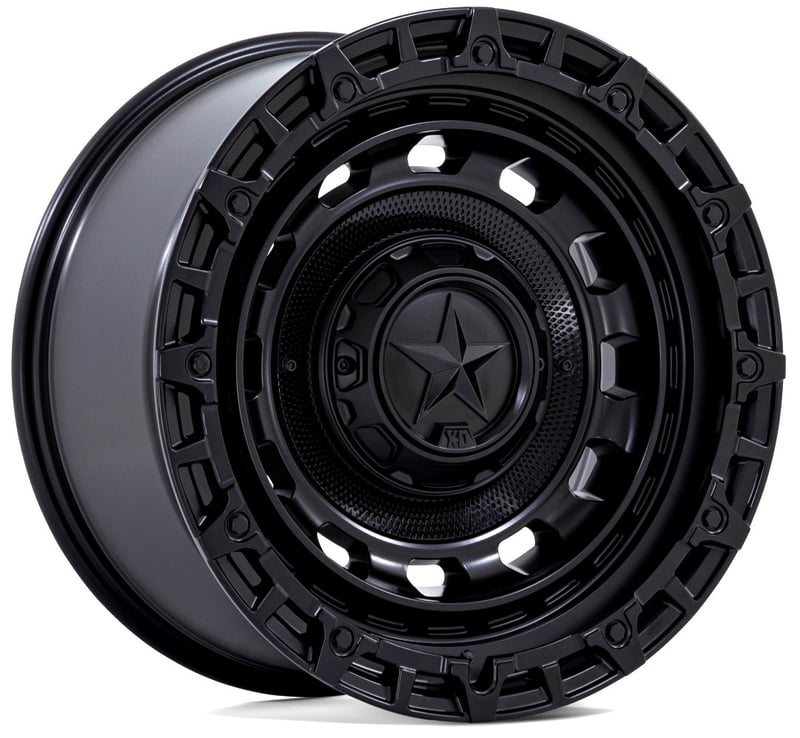 (clearance - no returns) 20x10 xd series xd869 matte black 8x180 -18mm