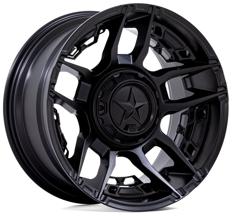 (clearance - no returns) 20x9 xd series xd871 slash matte black 6x135 8x6.5/165 20mm