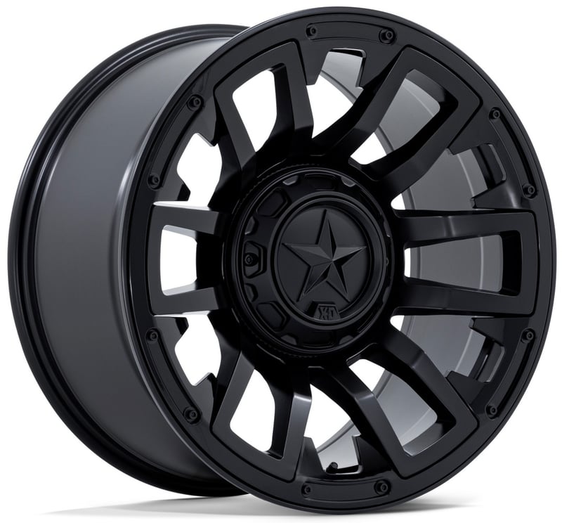 (clearance - no returns) 20x9 xd series xd872 colossus matte black 8x6.5/165 20mm