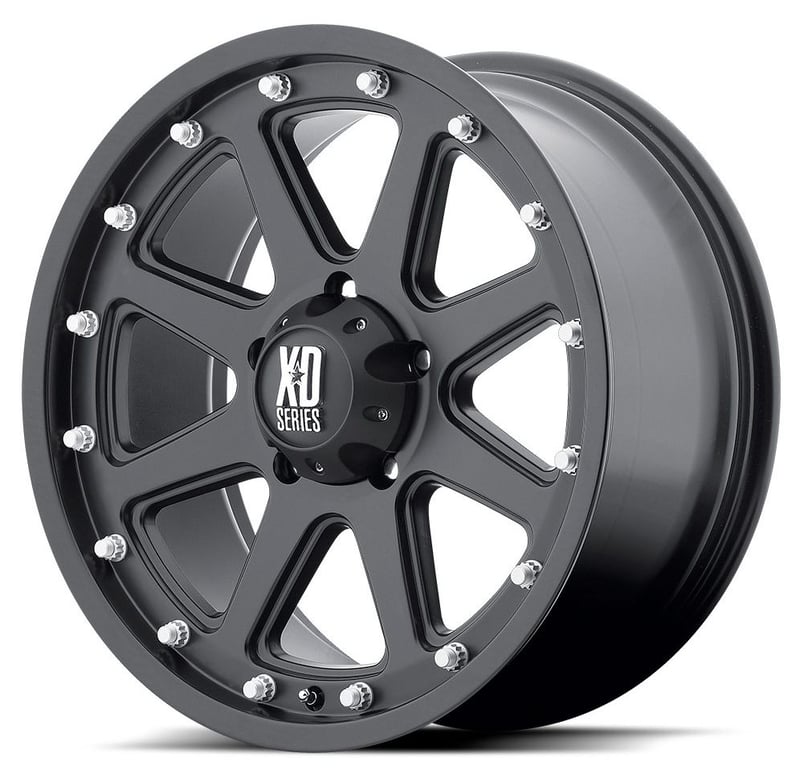 (clearance - no returns) 18x9 xd series xd798 addict matte black 6x4.5/114.3 18mm