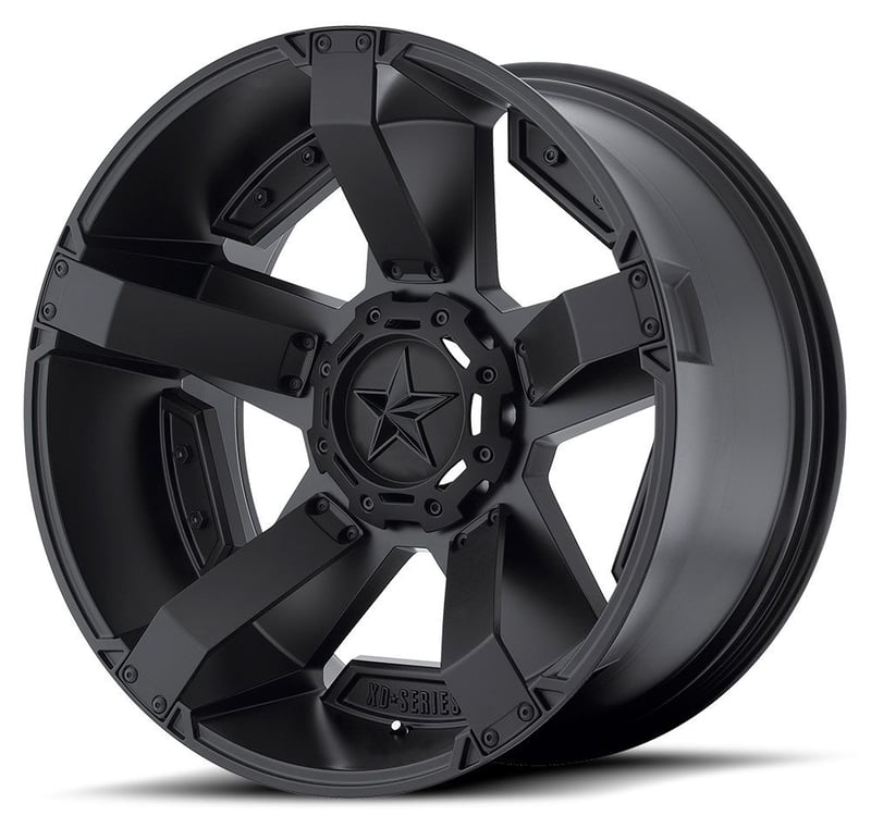 (clearance - no returns) 20x9 xd series xd811 rockstar ii all matte black 6x135 6x5.5/139.7 -12mm