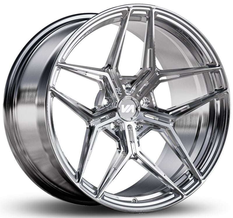 20x11 variant zeno chrome powdercoated (full forged) (deep concave) (custom)