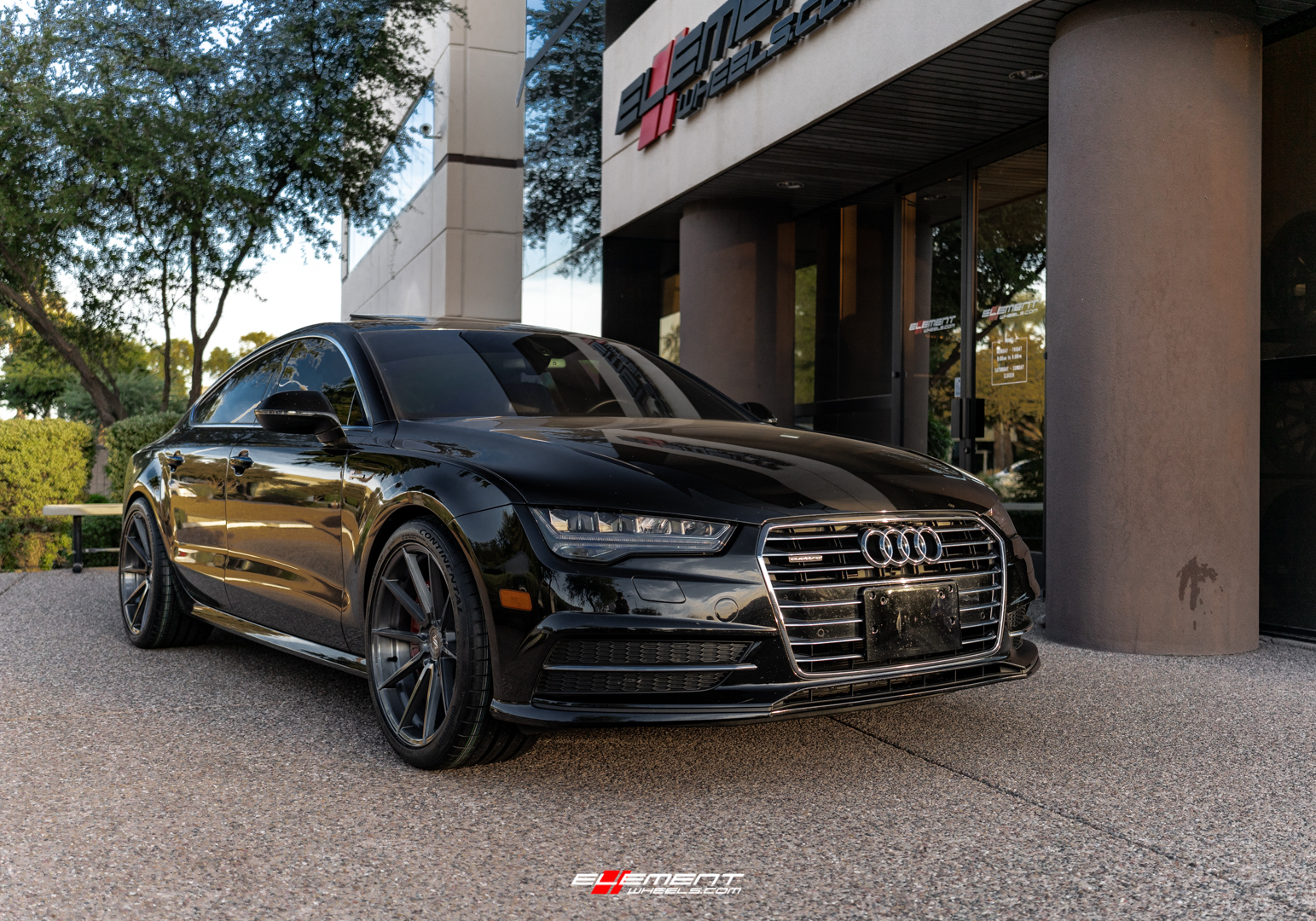 20 inch Variant Argon Brushed Titanium on a 2017 Audi A7