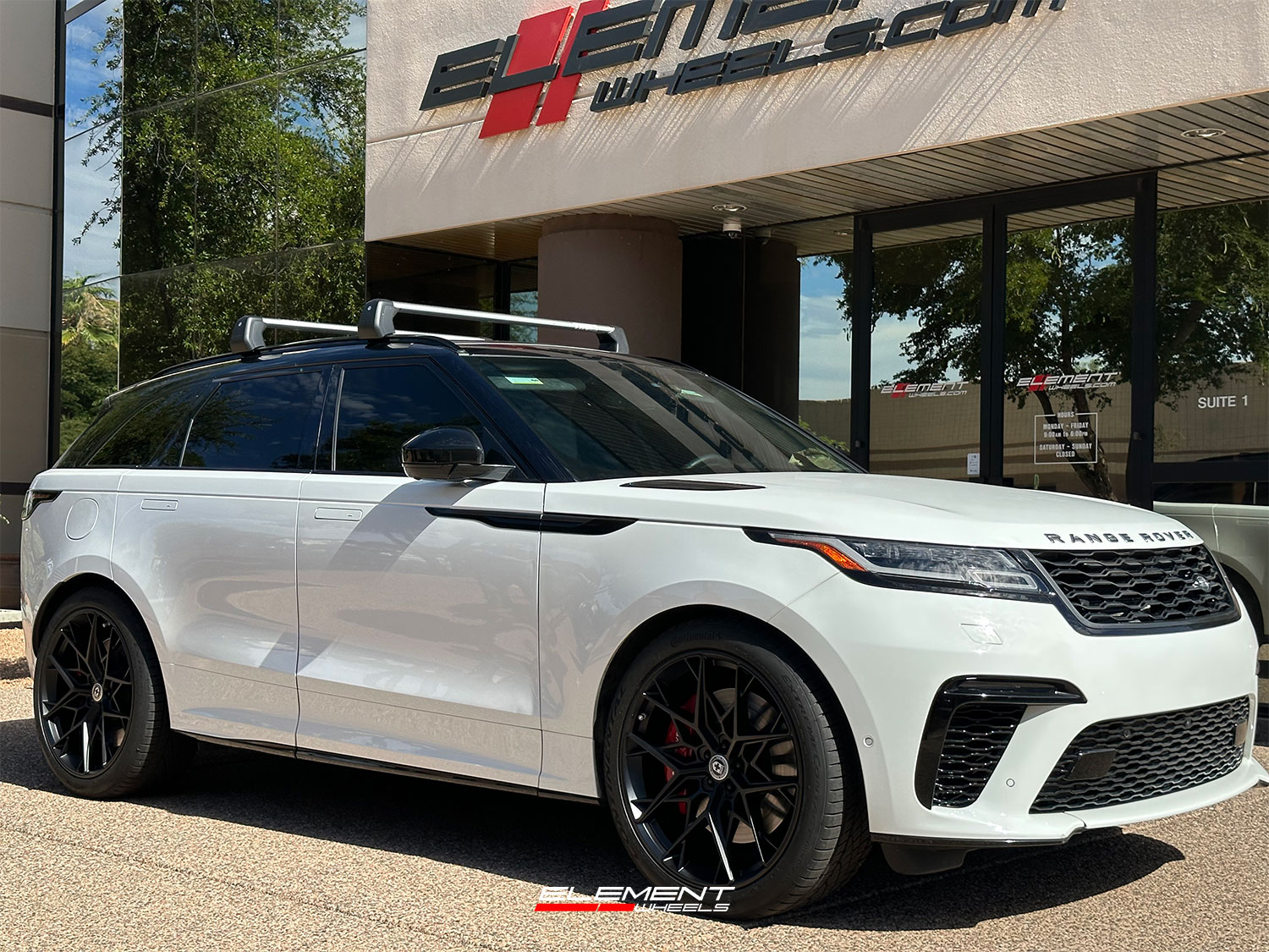 22 inch HRE FlowForm FF10 Tarmac on a 2020 Land Rover Range Rover Velar